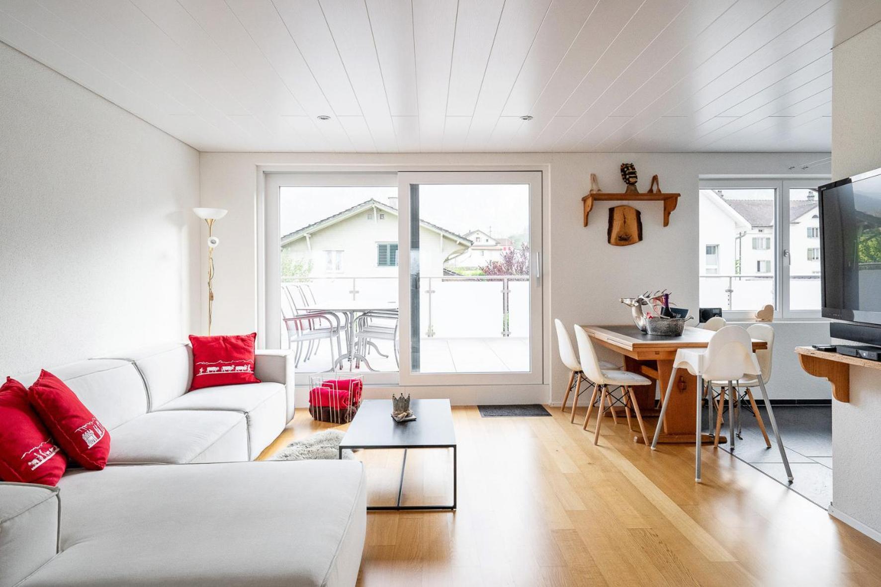 Apartmán Glarner Bed Netstal Exteriér fotografie