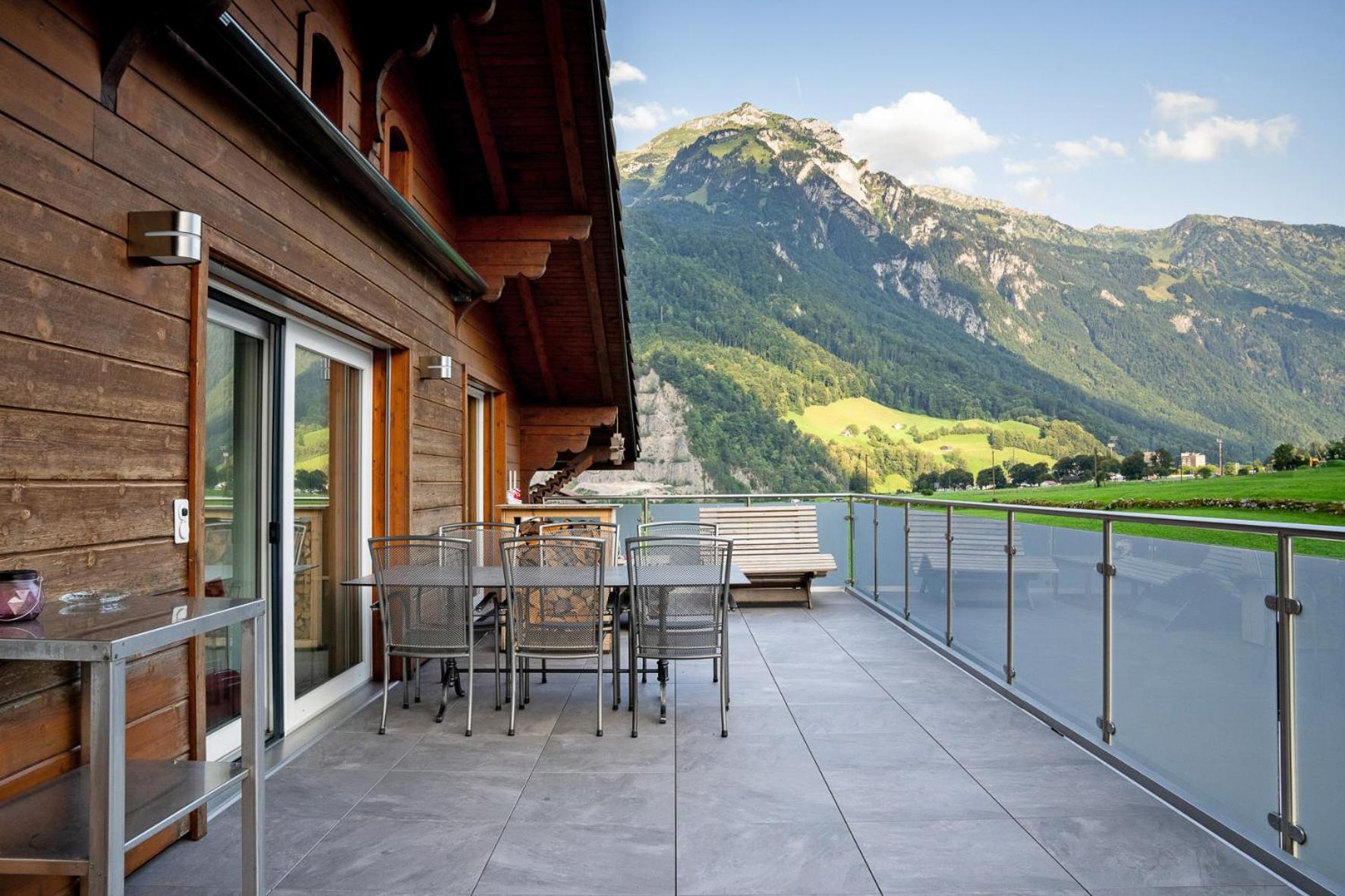 Apartmán Glarner Bed Netstal Exteriér fotografie