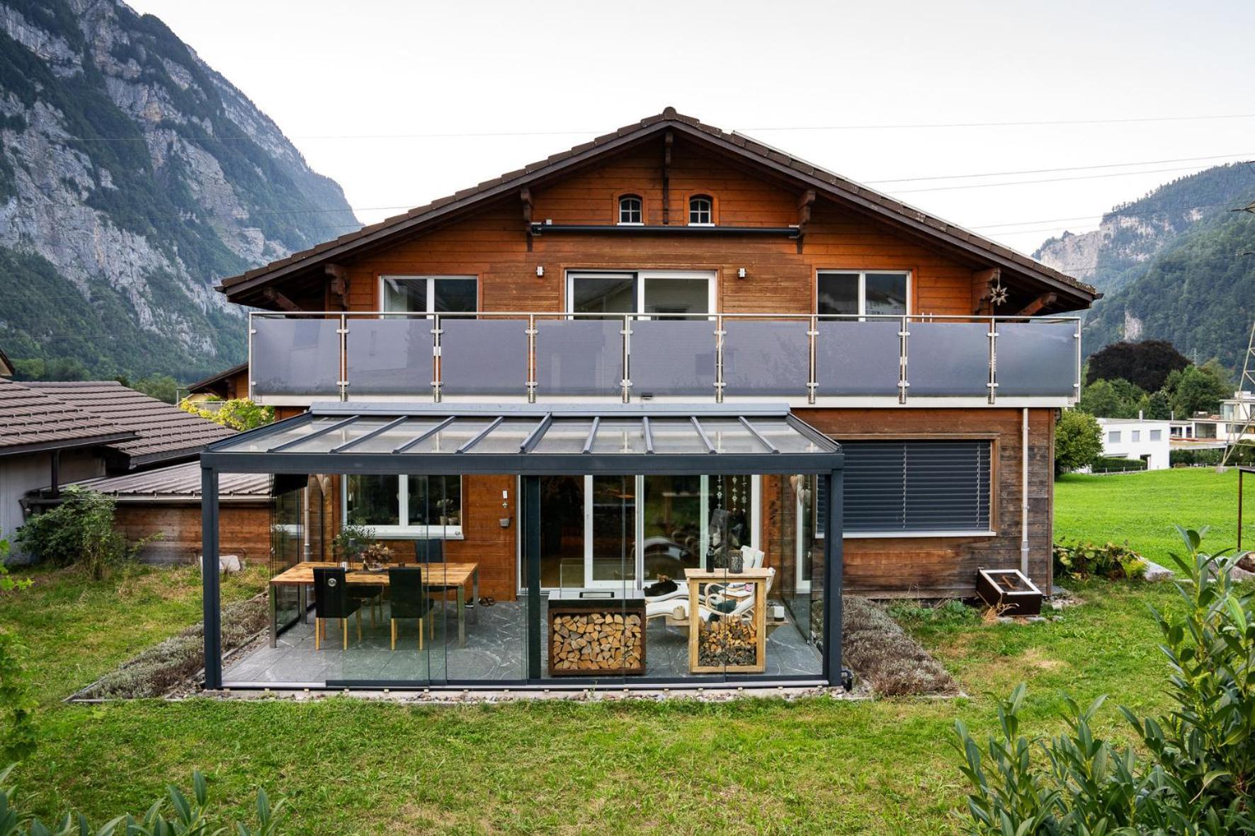 Apartmán Glarner Bed Netstal Exteriér fotografie