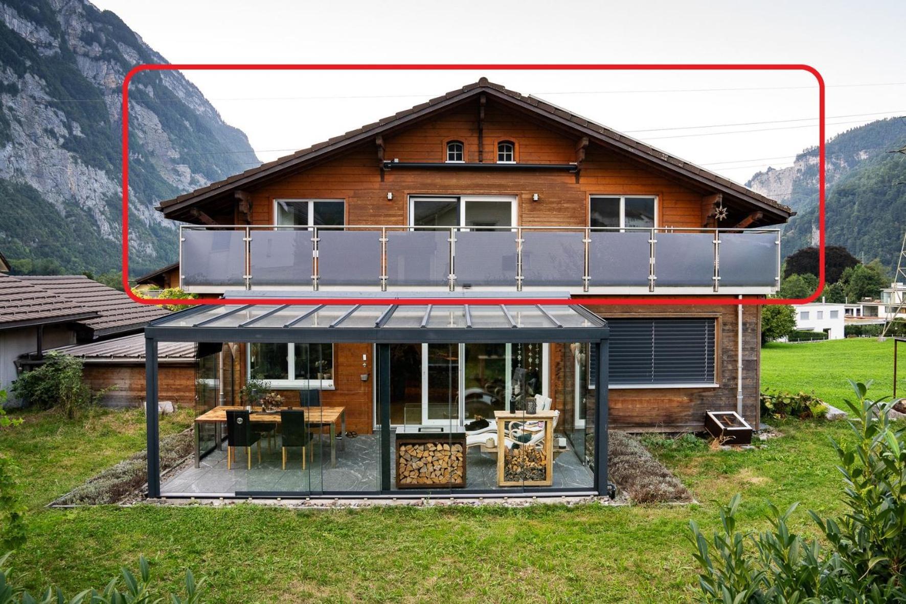 Apartmán Glarner Bed Netstal Exteriér fotografie